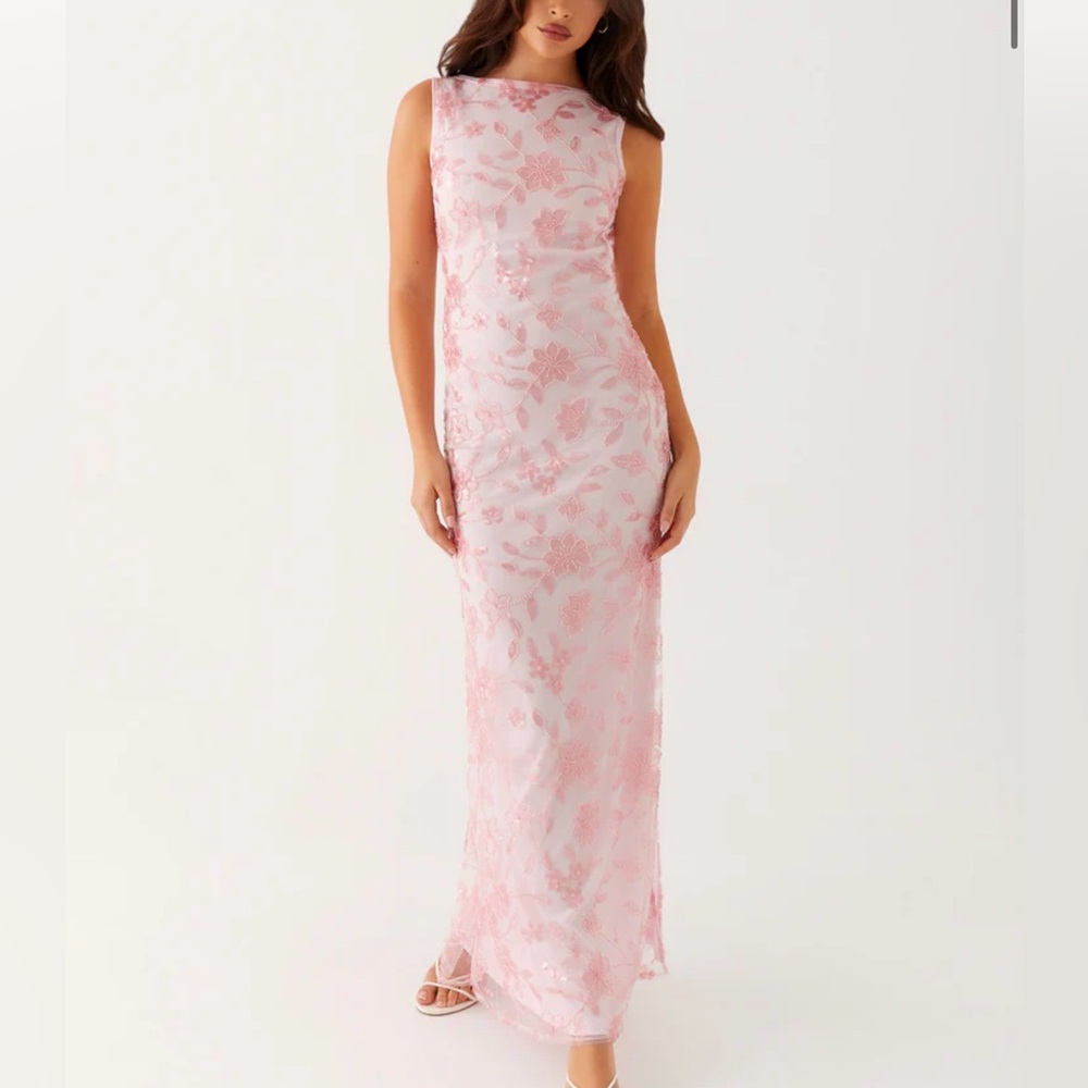 Peppermayo Pink Maxi Dress